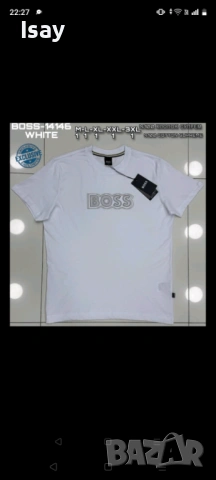 Мъжка тениска БОСС нов модел 