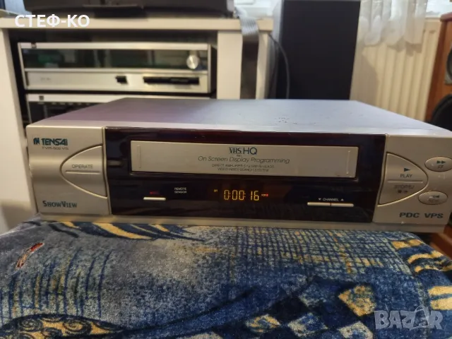Tensai TVR-502 VS vhs video видео, снимка 2 - Други - 50150926