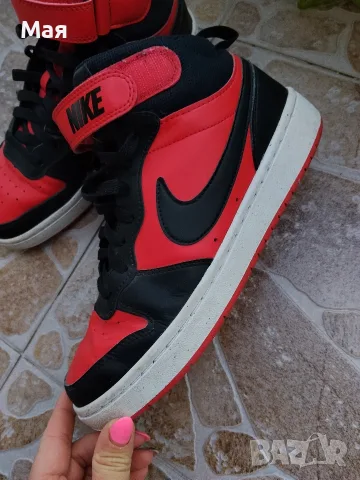 Високи маратонки Nike Court Borough Mid 2, снимка 5 - Маратонки - 56441773