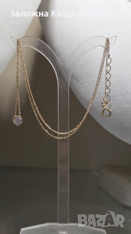 Златен синджир 14К, проба 585 , снимка 2 - Колиета, медальони, синджири - 54276551