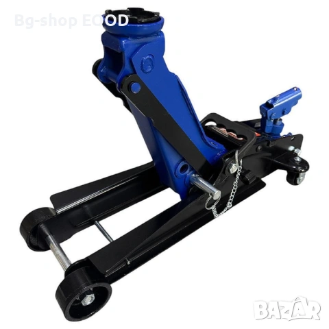 Крик хидравличен крокодил 3 т, нископрофилен, 135-335 мм, въртяща дръжка на 360°, със защита, снимка 4 - Други инструменти - 53933507