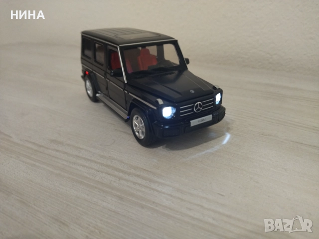 Метална количка Mercedes- Benz G 350d !!!, снимка 5 - Колекции - 52380787
