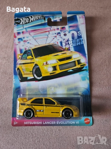 Hot Wheels Mitsubishi Lancer Evolution VI – 1:64