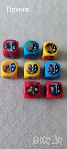 star wars картички и зарчета, снимка 4 - Колекции - 44278374