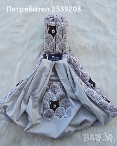 Бебешки слинг Cuby 0-30 месеца, снимка 15 - Кенгура и ранички - 54242366