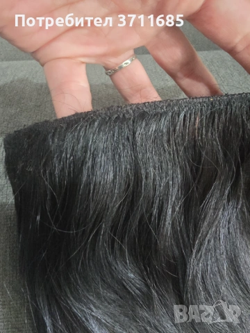 Спешно продавам естествена коса, снимка 4 - Други - 53843087