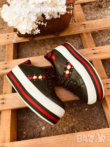 Дамски обувки Gucci replic на платформа в Дамски ежедневни обувки в гр.  Хасково - ID34058099 — Bazar.bg