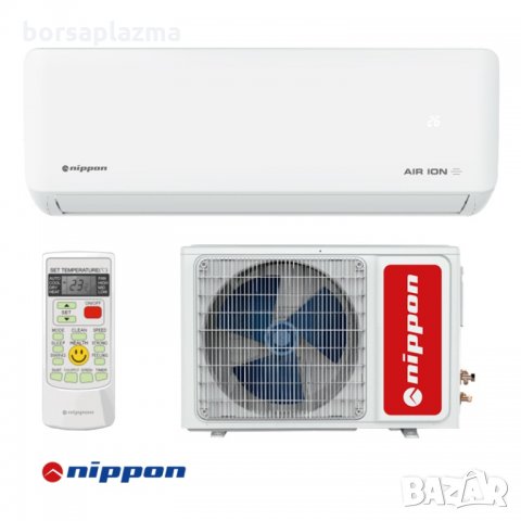 Инверторен климатик Nippon KFR 24DC ION с Безплатна доставка, снимка 1 - Климатици - 29605287