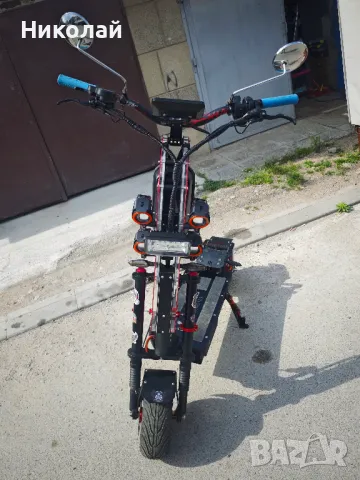 Мощна Електрическа тротинетка K-Cloud k14 10000W 72V 40Ah (140km/h), снимка 2 - Друга електроника - 50381671