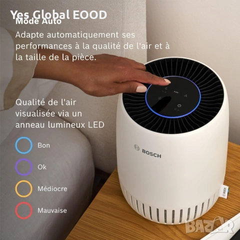 Bosch Air 1000 пречиствател за въздух 20m², снимка 3 - Друга електроника - 53985813