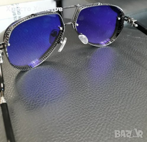 Луксозни слънчеви очила Chrome Hearts Postyank , снимка 4 - Слънчеви и диоптрични очила - 31966451