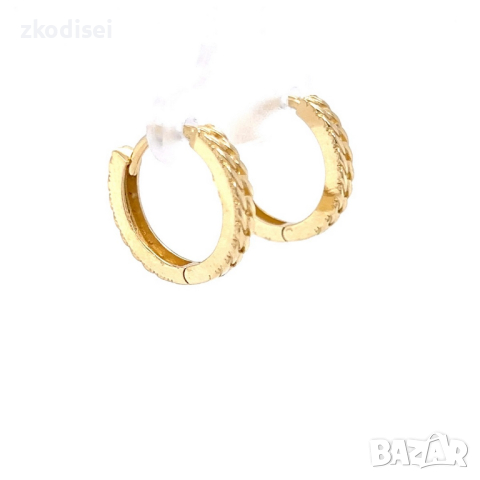 Златни обеци 2,96гр. 14кр. проба:585 модел:22472-1, снимка 2 - Обеци - 44644508