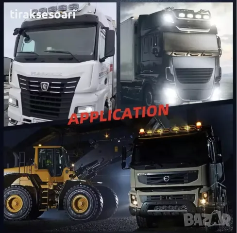 LED Диоден Халоген 180W за ролбар за Камиони Джипове Офроуд Боен Фар, снимка 4 - Аксесоари и консумативи - 48408649