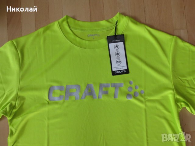 Craft Core Unify Men's Logo Tee , снимка 2 - Тениски - 37353357