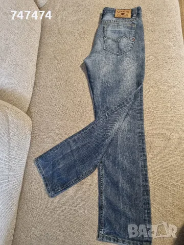 Лот 3 броя - Lee Cooper, Benetton, H&M, С размер, снимка 4 - Дънки - 55886367