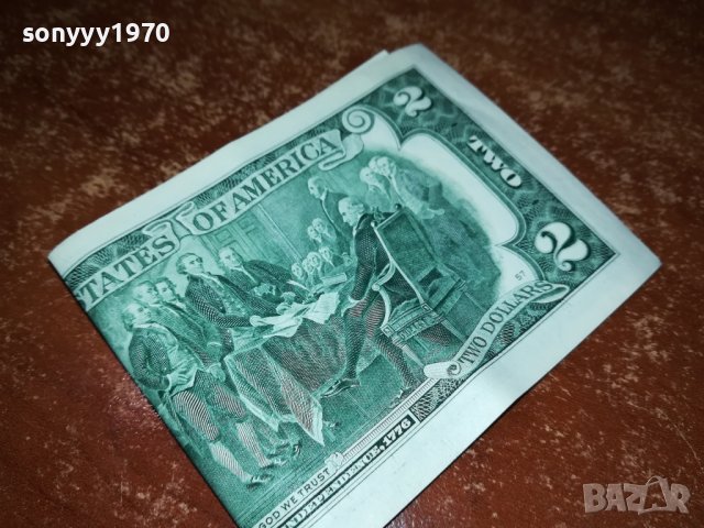 ДОЛАРИ 3 БАНКНОТИ ПО 2 ДОЛАРА 1605221143, снимка 8 - Колекции - 36775390