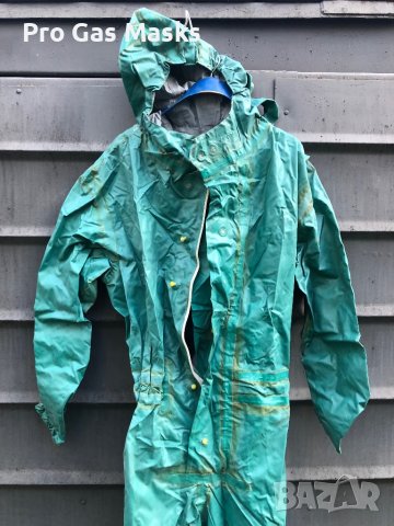 Професионално Защитно Химическо облекло Гумирано Цяло Военно само за 80 лв. Ново с качулка и ботуши., снимка 2 - Други инструменти - 39536904