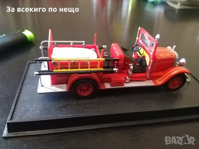 Макети на различни модели пожарни коли (Обява 2), снимка 5 - Колекции - 31589187