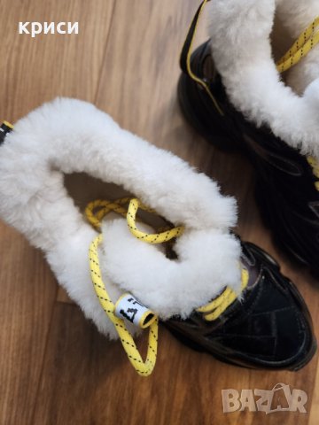 Дамски черни маратонки, снимка 6 - Маратонки - 42112285