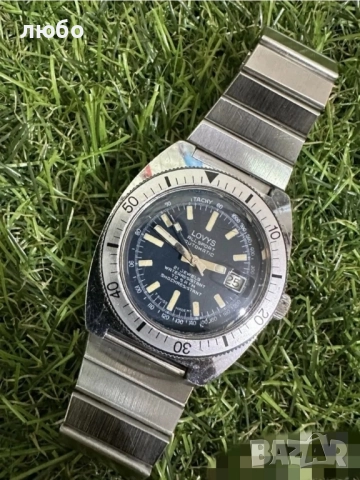 Часовник LOVYS ALLSPORT AUTOMATIC DRIVER-Дата -Секундарник SWISS MADE Работи Точно Сменя Датата , снимка 2 - Мъжки - 52542910