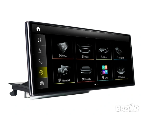 Мултимедия, за Audi Q3, Двоен дин, Android, 10.25”, навигация, Ауди Q3, Андроид, Q3, MMI, дисплей