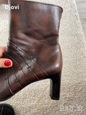 Кафяви боти 38, снимка 7 - Дамски боти - 35148804