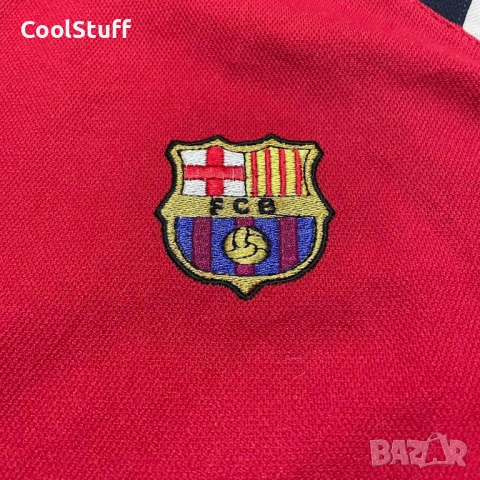 Мъжка Футболна Тениска Official Barcelona Размер L, снимка 4 - Тениски - 53878650