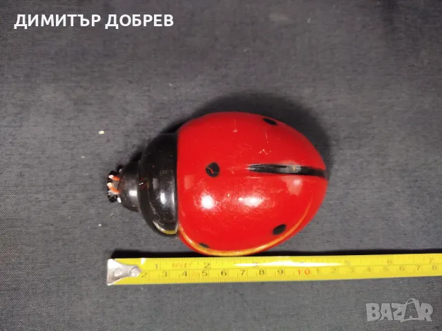 СТАРА РЕТРО СОЦ НРБ МЕХАНИЧНА ИГРАЧКА КАЛИНКА, снимка 6 - Колекции - 48812961