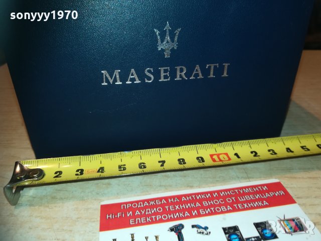 MASERATI ВНОС FRANCE кожа и велур 1802211837, снимка 6 - Колекции - 31867759