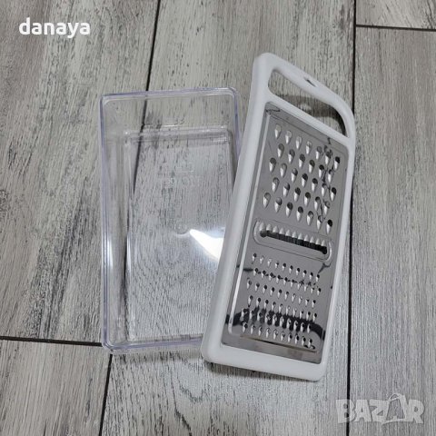 3414 Кухненско ренде за зеленчуци с контейнер за ситно и едро настъргване, снимка 6 - Прибори за хранене, готвене и сервиране - 39483318