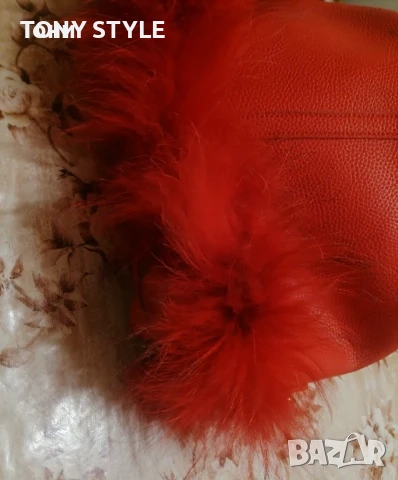 Нова Кожена Дамска Чанта , снимка 5 - Чанти - 51644316