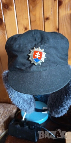 Ушанка, топла зимна шапка словашка армия, снимка 4 - Шапки - 53291978