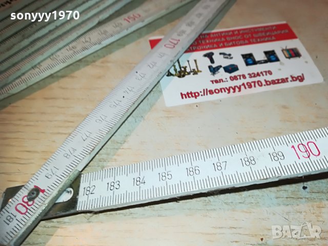 obi-дърводелски немски метър, снимка 6 - Други инструменти - 29973147