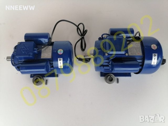 Електрически монофазен двигател,мотор 4KW, 3KW,2.2KW,1.5KW,1.1KW, 3000 обр, снимка 10 - Електродвигатели - 32166291