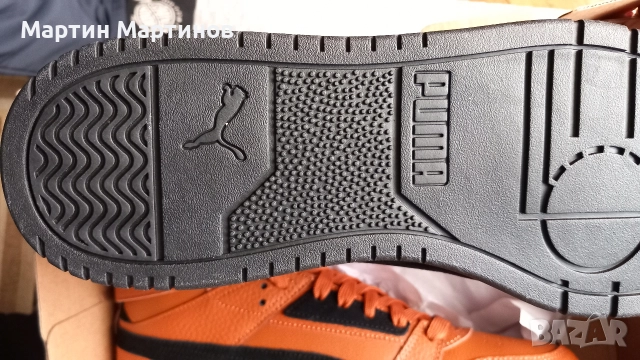 Мъжки маратонки PUMA от естествена кожа, снимка 8 - Маратонки - 52736632