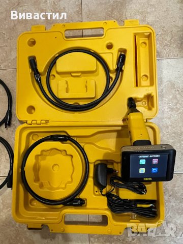 Мобилна камера 3.7V, 1.2Ah, ф16 мм, REMS Cam Scope, снимка 10 - Други инструменти - 44451365