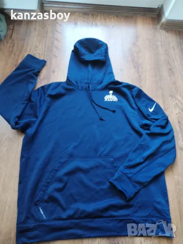 nike therma fit - страхотно мъжко горнище ХЛ, снимка 4 - Спортни дрехи, екипи - 49247980