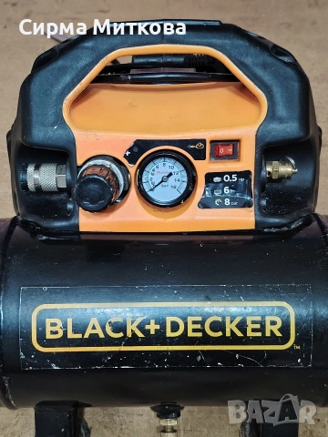 компресор 6 л. BLACK +DECKER 