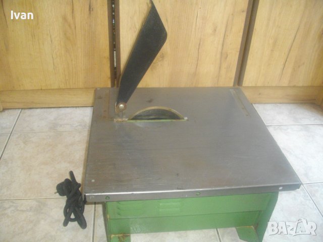 Made in ITALY-2,9A/400W/ф180mm/ISO kl B/C10uF-Ел.Машина Рязане Плочи/Плочки-Професионална-14 кг