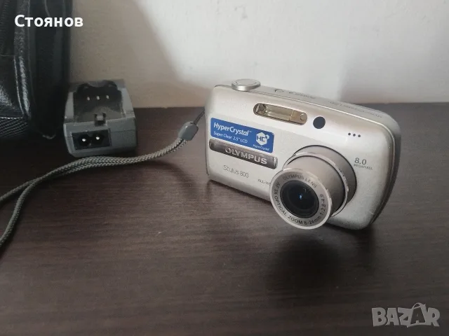 Камера OLYMPUS Stylus 800 8MP 3x Optical Zoom, снимка 2 - Фотоапарати - 55722705