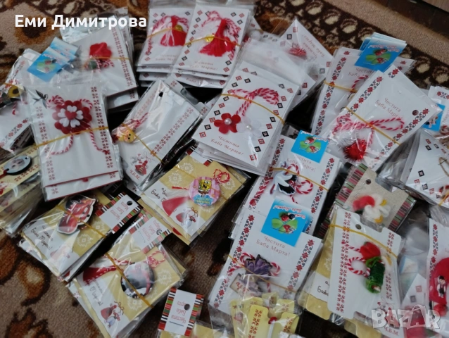 Мартеници - 830 бр. , снимка 8 - Други - 53305779