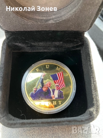 Сувенирни монети Доналд Тръмп 2025
