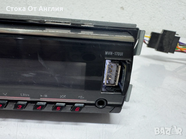 Радио за кола CD - Pioneer MVH-170Ul, снимка 3 - Аксесоари и консумативи - 54131195