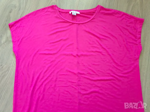 розова блуза Amisu, снимка 2 - Тениски - 49529218