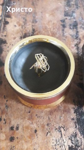 кламерник магнитен Лерхе Lerche Солинген Solingen с 24 карата златно покритие и естествена кожа цвят, снимка 3 - Ученически пособия, канцеларски материали - 36693191