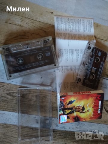 Оригинални касети Manowar , снимка 2 - Аудио касети - 39949209