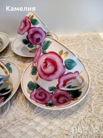 Руски порцелан , снимка 2 - Чаши - 42620827