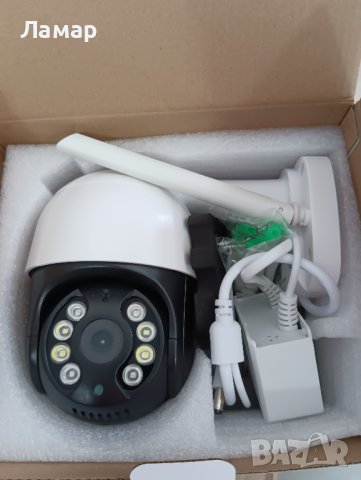 WiFi безжична камера 5MP FULL-HD цена при поръчка на 2бр и повече iCSee, снимка 2 - IP камери - 42448636
