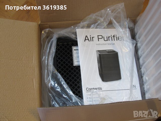 Пречиствател на въздух с хепа филтър Nobebird A8 -  Бял, снимка 11 - Други стоки за дома - 39416365