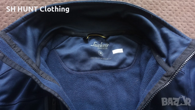 Snickers 8059 Allround Work Full-Zip Fleece Jacket размер M работна горница W4-435, снимка 13 - Суичъри - 52092350